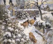 Camille Pissarro, Snow